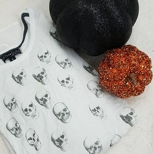 Skull blouse